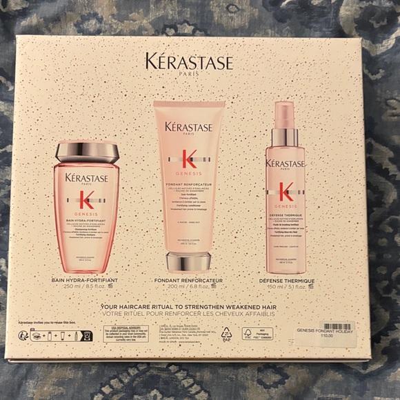 Kerastase Genesis Hair Care Set - Pink and Gold - Picture 5 of 5